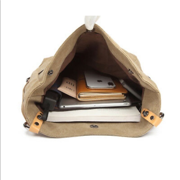 Convertible Canvas Bag/Backpack new without tags - Picture 6 of 16